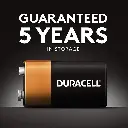 DURACELL Long Lasting Battery 9v, Pack Of 2