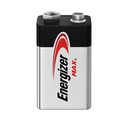 Energizer Max 9V Alkaline Battery 