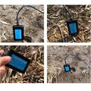 RS485 Output 5Pin Probes Soil Sensor with Cable 2M （NPK + PH + Temperature + Humidity + EC）