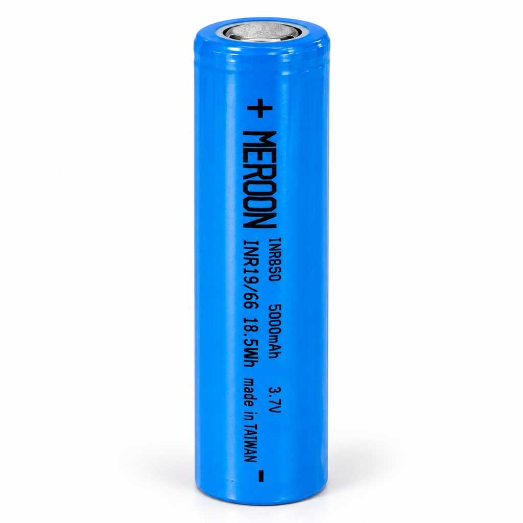 18650 Rechargeable Lithium-Ion Battery 3.7V 5000mAh 18.5Wh – INR19/66