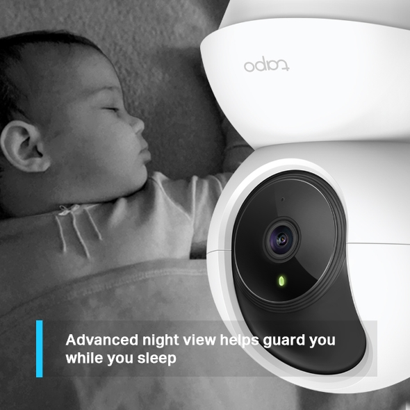 TP LINK 2K RESOLUTION PAN TILT HOME SECURITY
