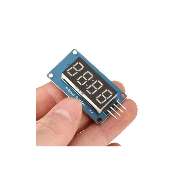 4 Bits TM1637 LED Display Module & Clock