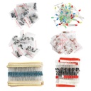 1400Pcs 6 Values Electronics Component Assortment Kit