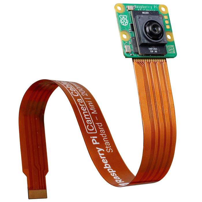 Raspberry Pi AI Camera, 12MP, IMX500 Intelligent Vision Sensor