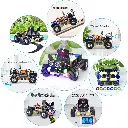 Keyestudio Micro Bit V2 4WD Mecanum Wheel Robot Car Kit STEM Toys Makecode &Python Programming Without Microbit Board