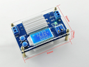 DC-DC 0-32V 12A  Buck Converter , Display, Adjustable Voltage Step Down Power,（With Case）