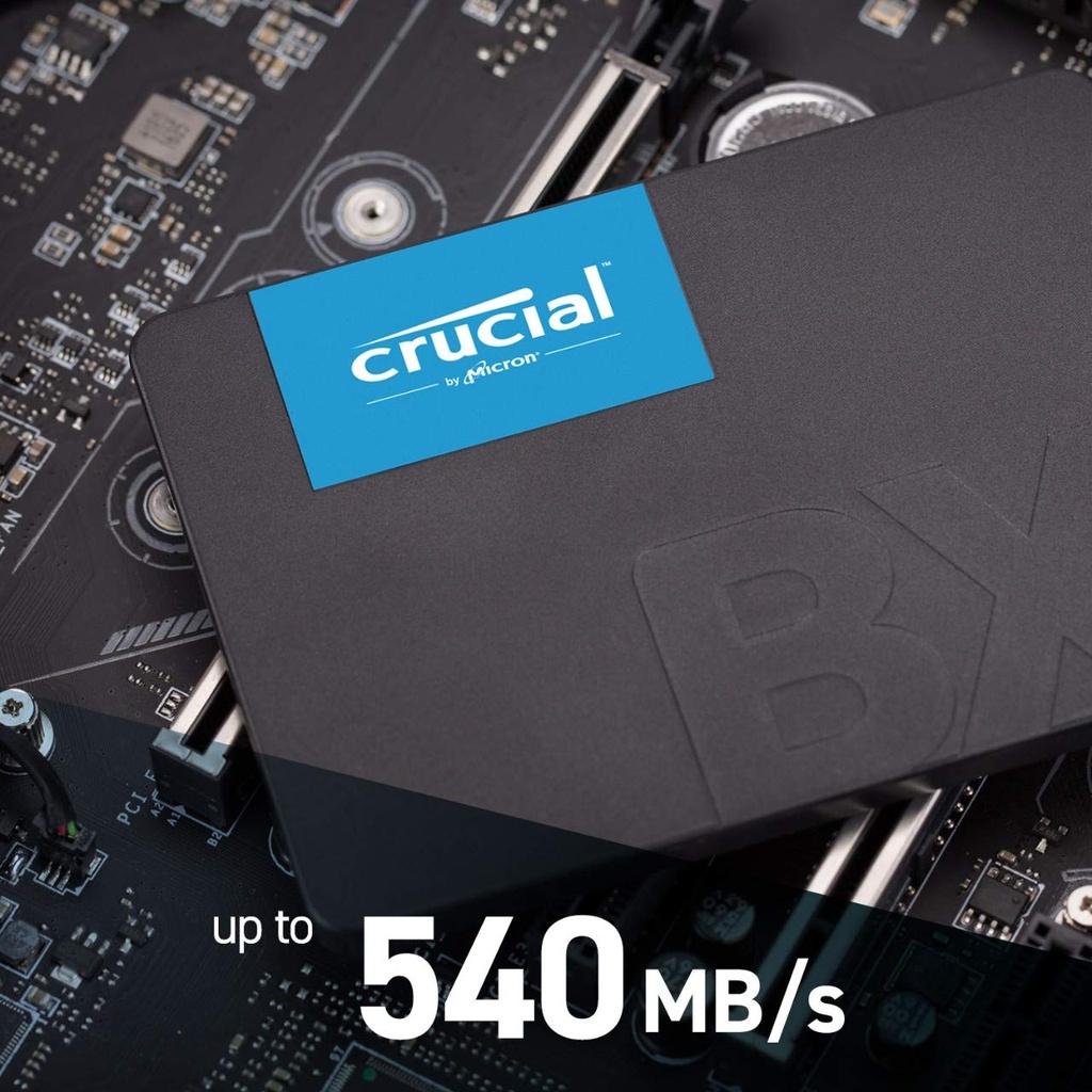 Crucial BX500 1TB 3D NAND SATA 2.5 Inch Internal SSD, up to 540MB/s CT1000BX500SSD1, Solid State Drive