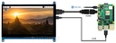 7inch Waveshare Capacitive Touch Screen LCD (C), 1024×600, HDMI, IPS, Low Power 