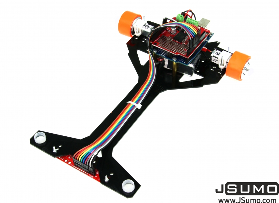 Pid Based Line Follower Robot Kit (Without Battery)