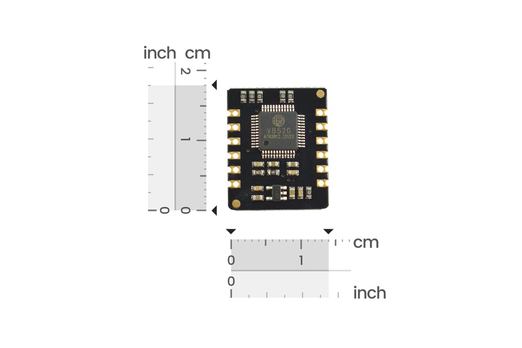 Fermion: MAX30102 PPG Heart Rate and Oximeter Sensor (Breakout, I2C/UART)