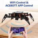 ACEBOTT  ESP8266 Quadruped Bionic Spider Robot Kit (without Battery)