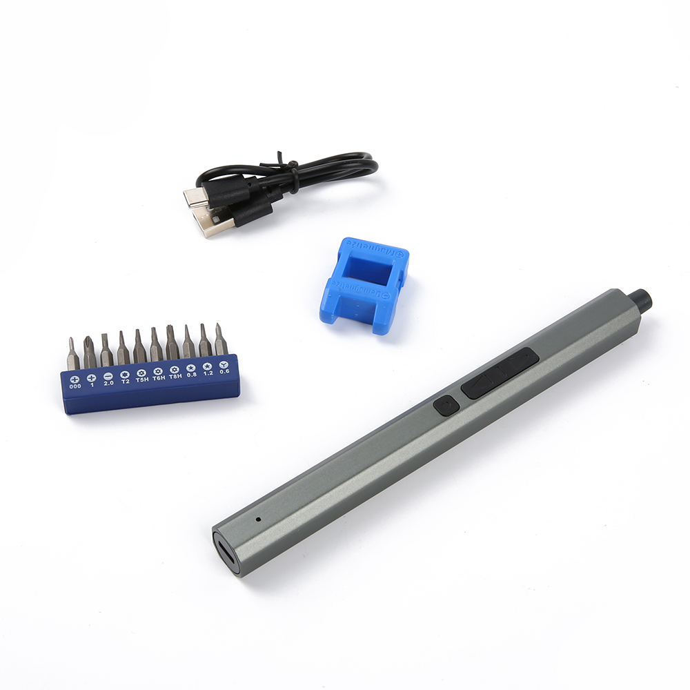 11 in 1 Procision electronic screwdriver set （with Built-in 350mah lithium battery）
