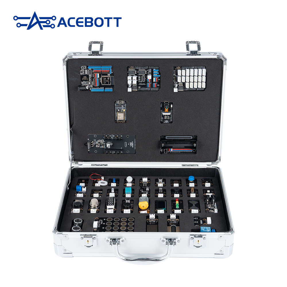 ACEBOTT 40pcs Module Display Kit With Aluminium Alloy Carrying Case(EVA Cotton