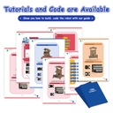 ACEBOTT QE023 ESP32 STEM School Smart Home Kit Education Solution Series with Teaching Resource for Arduino
