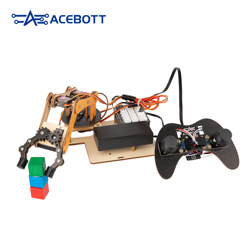 ESP32 Smart Factory Kit – Advanced Factory Education Kits for Teens : Smart Robotic Arm & Smart Sorting & Smart Warehourse