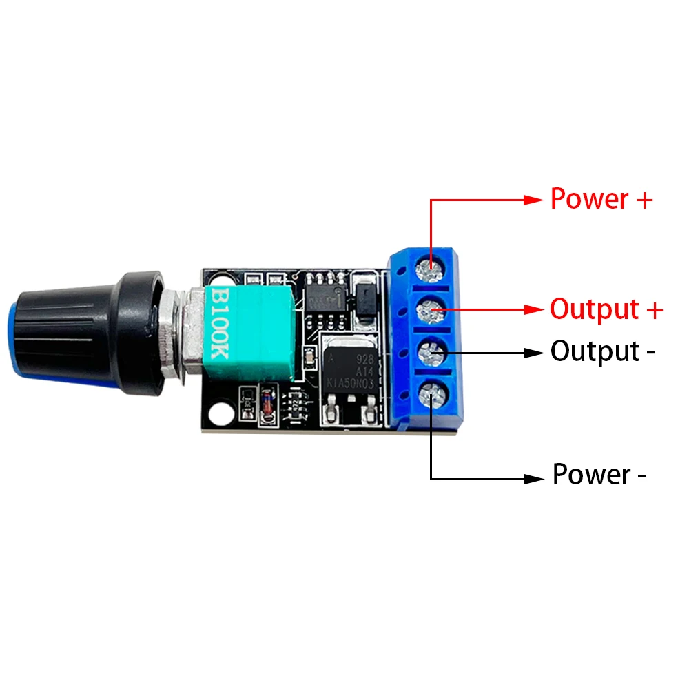 10A PWM DC Motor Speed Controller Module