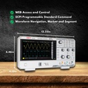 UNI-T 200MHz 2Ch DSO Ultra Phosphor Digital Oscilloscope 1 GSa/s Memory Depth 56 Mpts 500,000 wfm/s 7in Display 1Mpts FFT Sampling Points