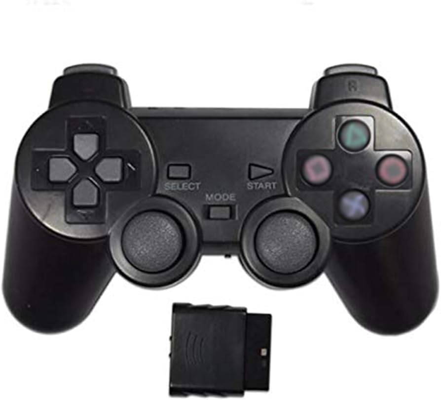 PS2 Wireless 2.4Ghz Game Controller （without Battery）
