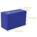 12V 7Ah Battery Case Fit 18650 Cells DIY (Empty Box )