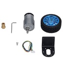 JGB37-520 6V 265RPM/MIN Encoder Motor Smart Car Kit （1*Gear Motor with Encoder+1*Bracket+1*6MM Coupling+1* 65mm Wheel+screws）