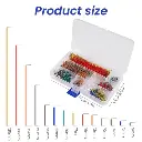 560 PCS Breadboard Jumper Wire Kit with Box