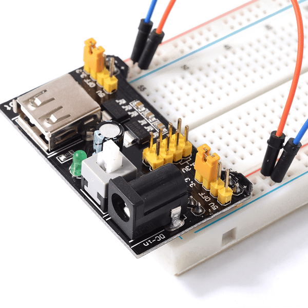 3.3V/5V MB102 Breadboard Power Supply Module