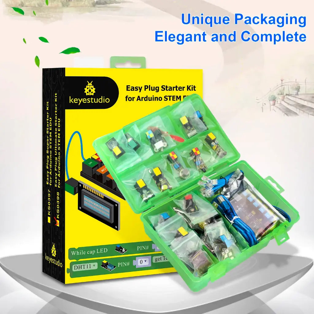 keyestudio EASY plug Ultimate Starter Kit for Arduino STEM EDU