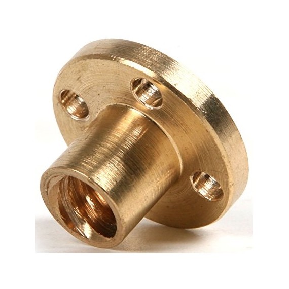 Nut for Lead Screw T8 Lead 8mm (Brass)