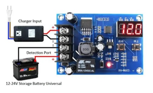 XH-M603 Digital Control Battery Lithium Battery Charging Control Module HW-632