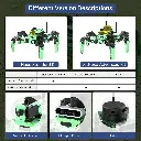Hiwonder JetHexa ROS Hexapod Robot Kit Powered by Jetson Nano with Lidar Depth Camera Support SLAM Mapping and Navigation
