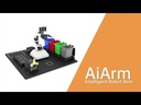 Hiwonder AiArm Vision Robot Arm Kit for Education Demonstration Support Scratch and Python