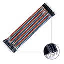 Male to Male Jumper Dupont Wires 40 Pcs / wires 20cm length 