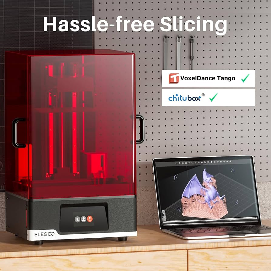 ELEGOO Jupiter SE Resin 3D Printer, Large MSLA 3D Printer with 12.8-inch 6K Monochrome LCD