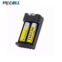 PKCELL Lithium Battery Charger 8221 2 bay 5v 1A smart 18650 Battery Charger