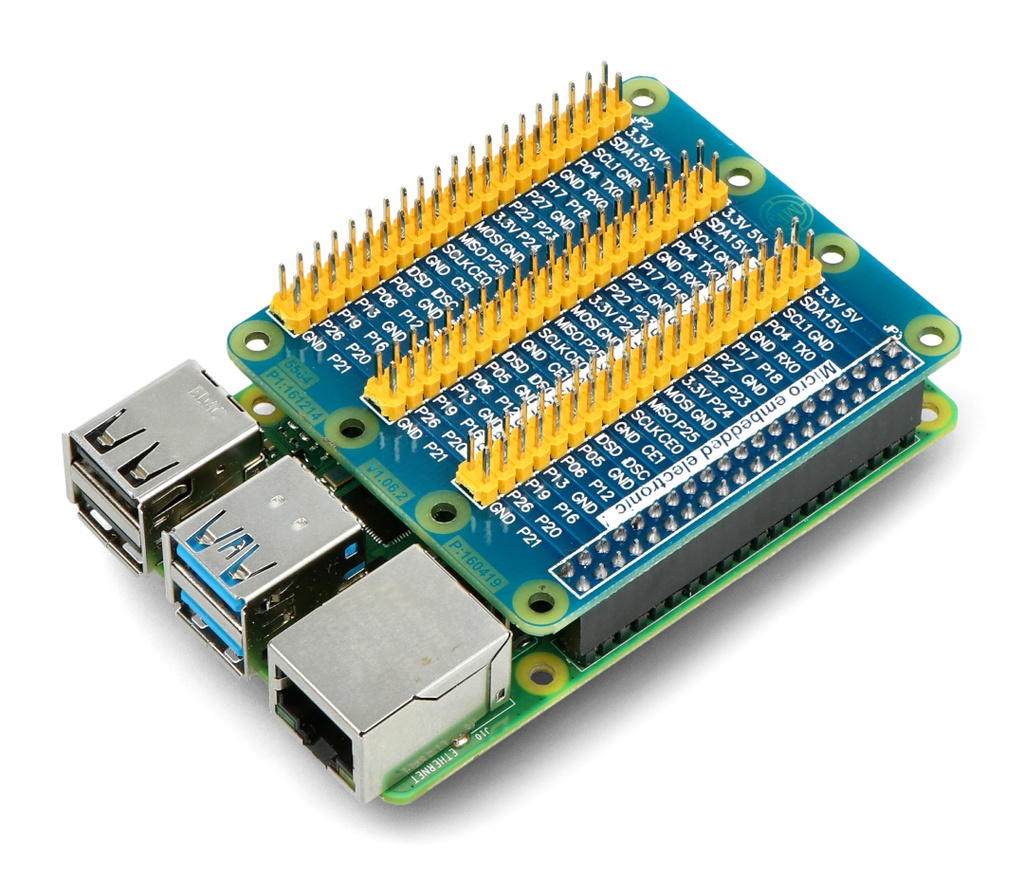 Expansion Board GPIO One to Three with Fixed Screw For Raspberry Pi 3/ PI 4