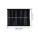 120mm x80mm 6V 220 mAh Rectangle-Shaped Polycrystalline Mini Epoxy Solar Panel for DIY Project