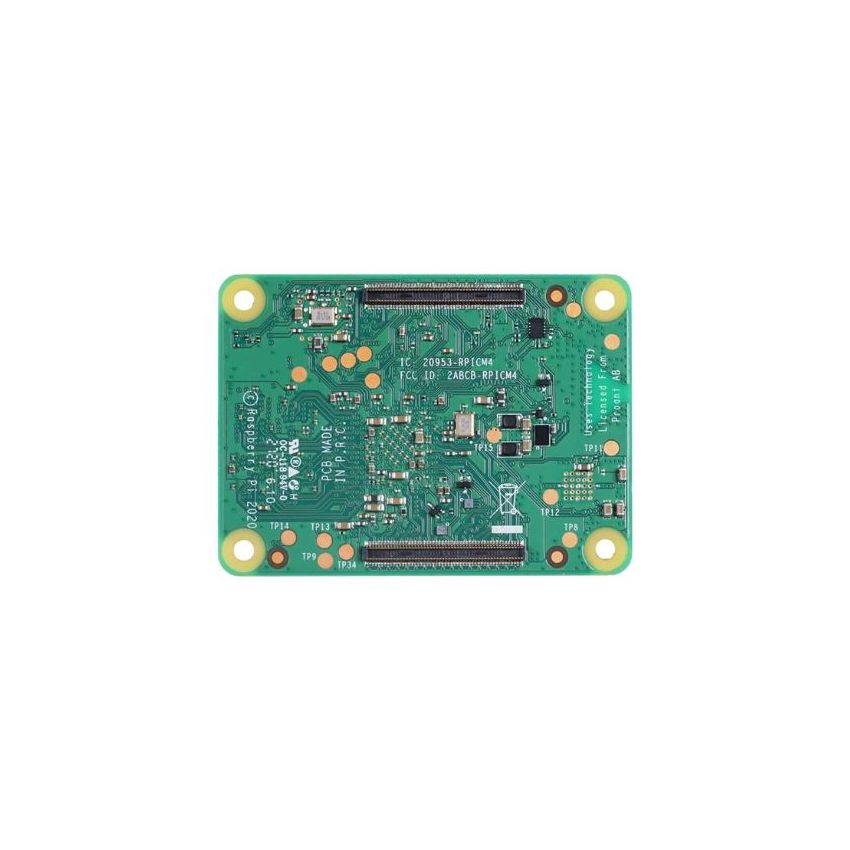 Raspberry Pi Compute Module 4, 4GB RAM, 32GB eMMC, Wireless, BCM2711, ARM Cortex-A72