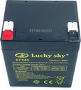 Lucky Sky 12V 5Ah Rechargeable lead acid battery
