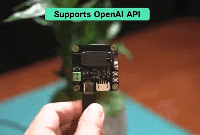 ESP32-S3 AI Camera Module (Edge Image Recognition, Night Vision, ChatGPT Voice Interaction)