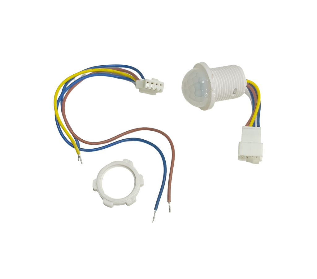 AC110-240V PIR Infrared Motion Sensor Switch 30s with Long line （Sensing Distance 3-5 Meters）