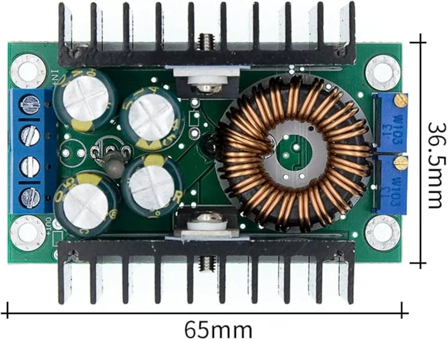 DC-DC Buck Converter Step-down Power Module 7-32V to 0.8-28V 12A 300W