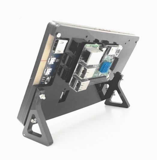 7 inch Screen Bracket with fixed screw support for Raspberry Pi 