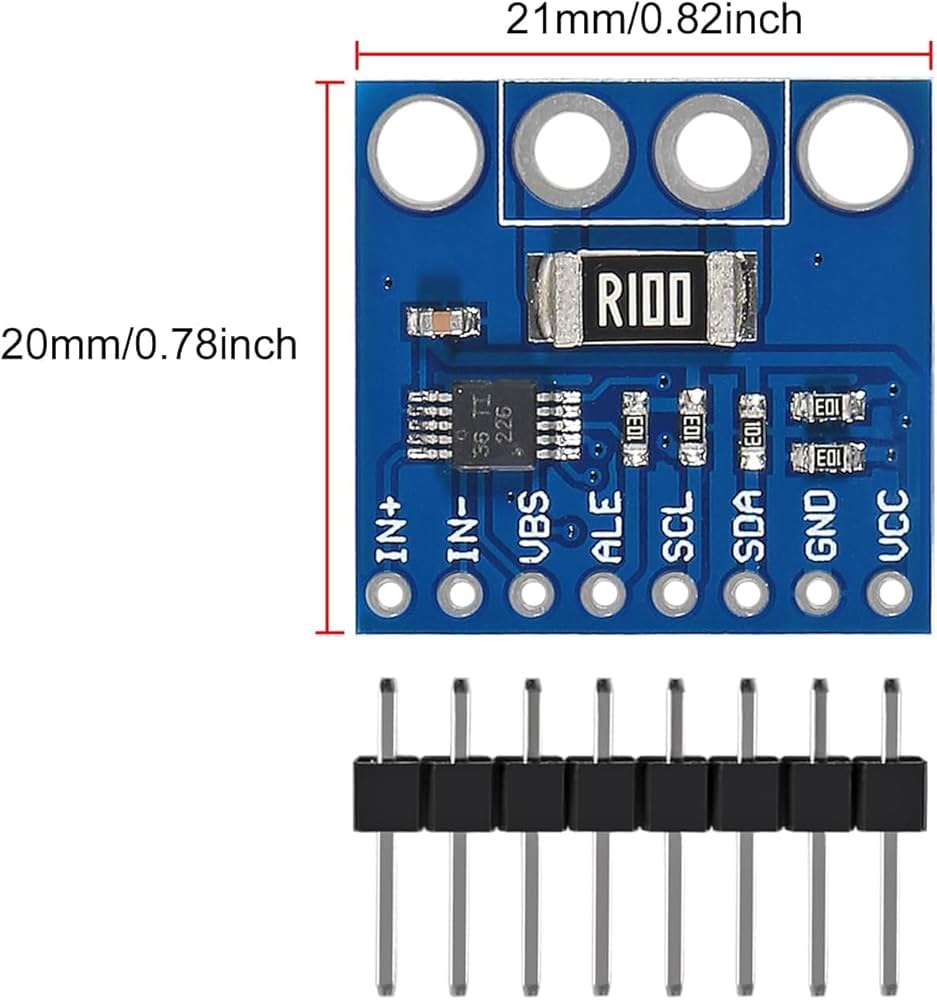 INA226 Voltage Current and Power Monitor Module
