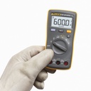 Fluke 107 ESP Palm-Sized Digital Multimeter, CAT III, 600 V