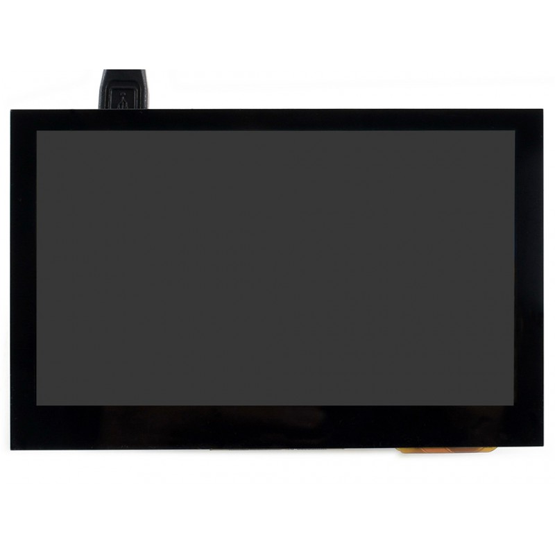 Waveshare 4.3inch IPS Display Capacitive Touch Screen HDMI Interface 800×480 Resolution for Raspberry PI All Versions/Jetson Nano/PC
