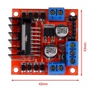 L298N Motor Driver Board Red Dual H-Bridge 2 Amp