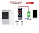 3518 Chip Type-C USB QC4.0 PD3.0 6V-35V Mobile Phone Quick Fast Charge Adapter Module