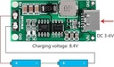 2S 8.4V 4A 18650 Lithium Battery Charger Module Type C