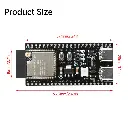 ESP32-S3 WiFi Bluetooth-compatible BLE 5.0 Mesh Development Board N16R8 solderless