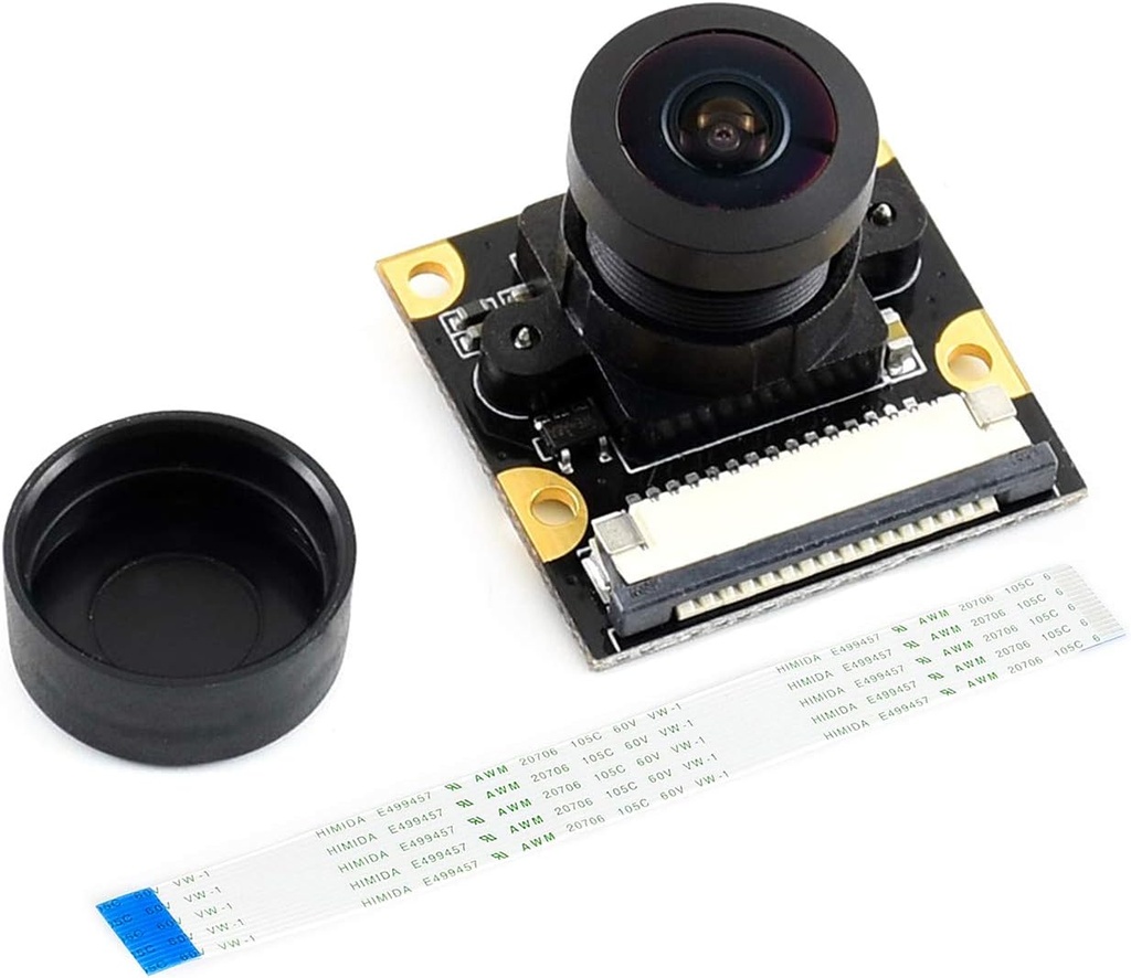 Waveshare 8MP IMX219-160 Camera Compatible with NVIDIA Jetson Nano and Raspberry Pi Compute Module 3/3+,8 Megapixels Camera Module IMX219 Sensor 3280×2464 Resolution 160 Degree FOV